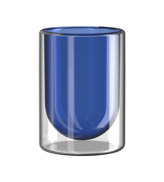 Стакан KissKissFish Levitate Water Glass Blue