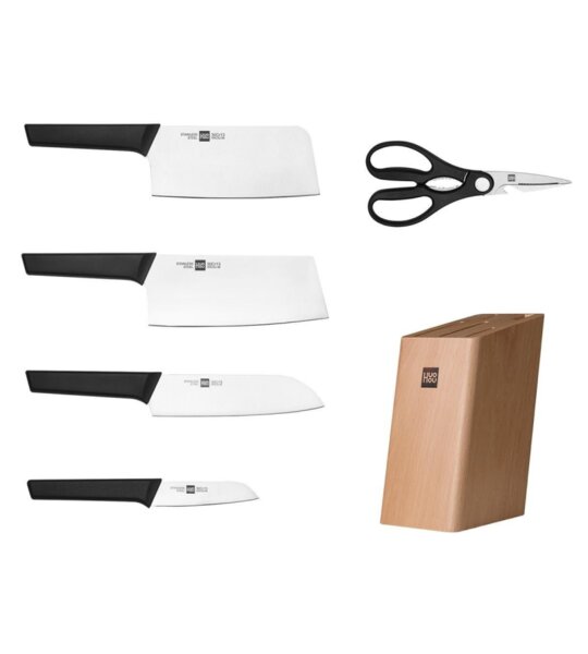 Набор ножей Huo Hou Kitchen Knife Set Lite 5+1