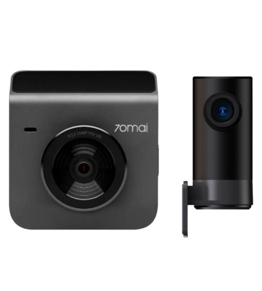 Автомобильный видеорегистратор 70Mai Dash Cam A400+1 grey